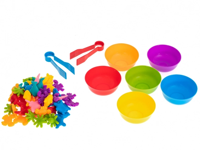 Vuiková montessori spel Leer tellen – Zee dieren