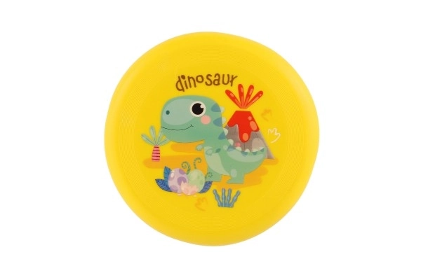 Vliegende/gooiende schijf rubber 18cm