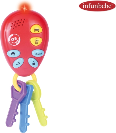 Interactieve autosleutels voor kinderen Infunbebe