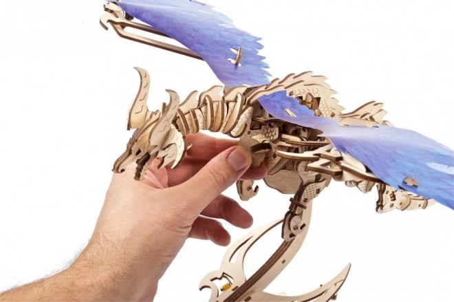 3D puzzel Vichřice Draak