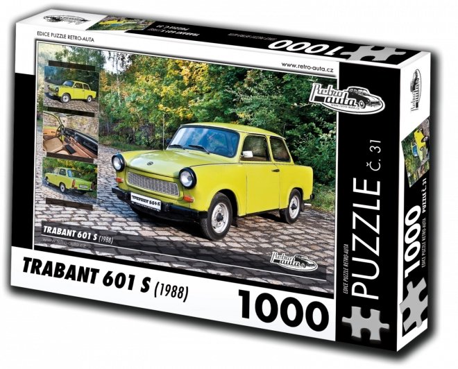 Puzzel RETRO-AUTO'S Trabant 601 S 1988 1000 stukjes