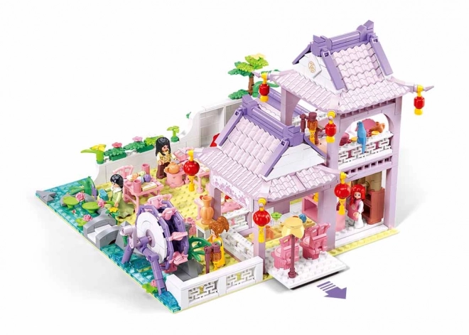 Sluban Girls Dream M38-B1078 Theehuis met Siertuin