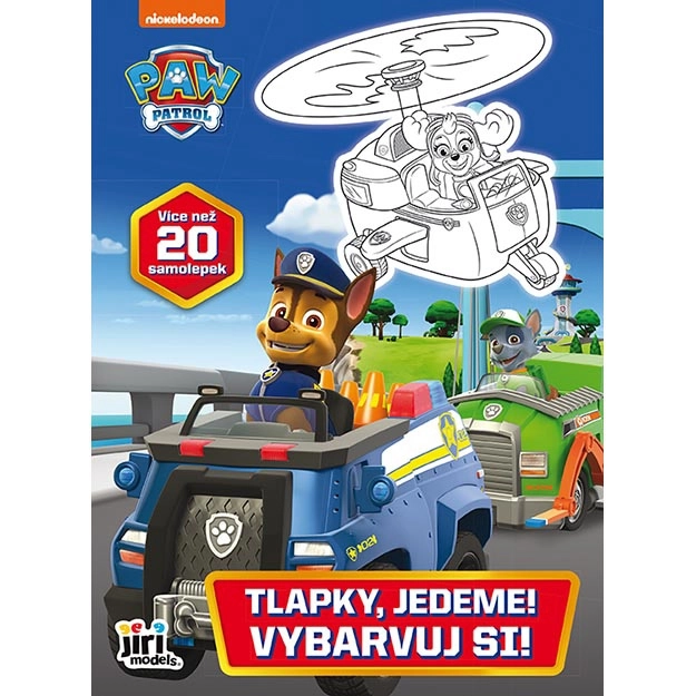Kleurboeken Paw Patrol Pootjes - We Gaan