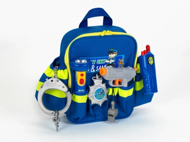 Politie rugzak met accessoires