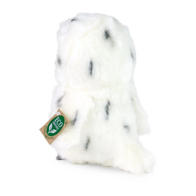Rappa Pluchen uil wit 18 cm ECO-VRIENDELIJK