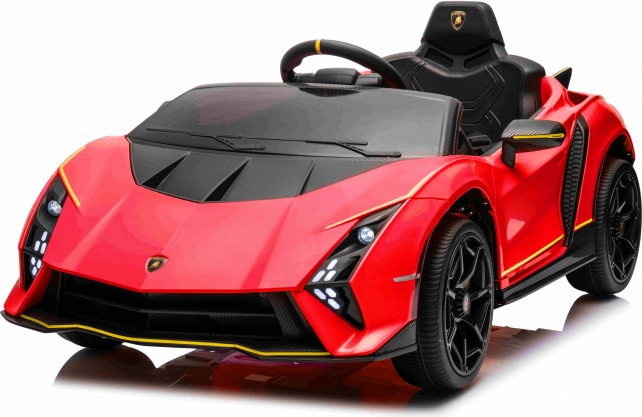 Elektrische kinderauto Lamborghini Invencible 12V rood
