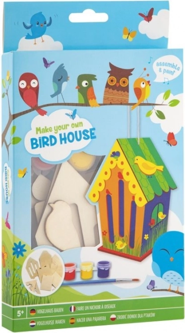 Grafix creatieve set vogelhuisje