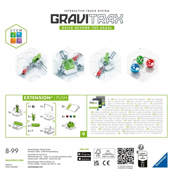 Uitbreidingsset 3-in-1 voor Ravensburger GraviTrax-baan