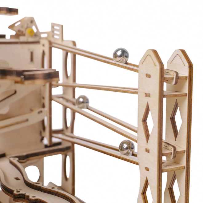 Knikkerbaan Marble Explorer - 3D houten bouwpakket