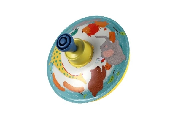 Draaitol met een diameter van 12 cm - metalen uitvoering in 2 kleuren