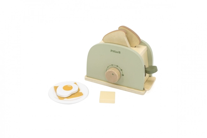 Houten tosti-ijzer