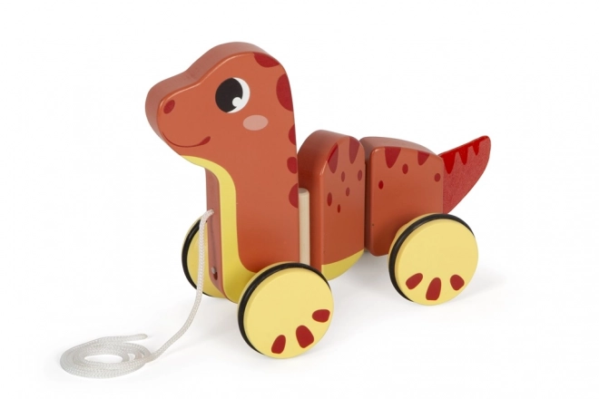 Small foot Houten trekfiguur Dino