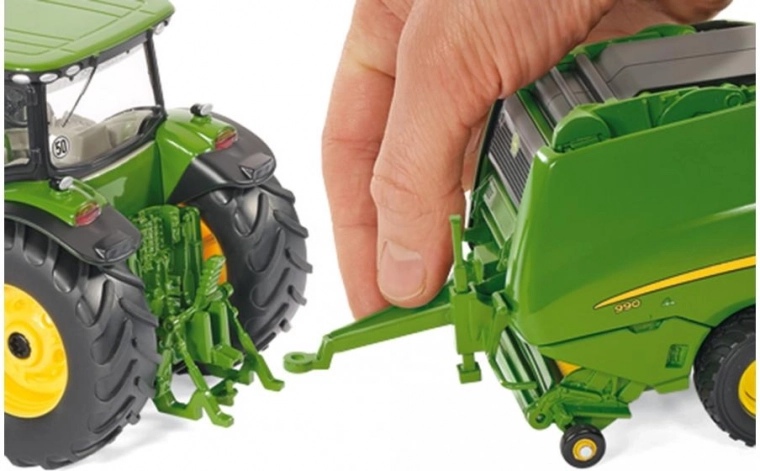 Eenvoudig achter de tractor aan te koppelen