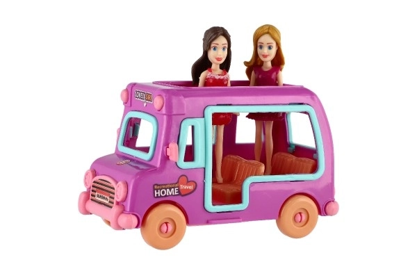 Poppen met auto en accessoires