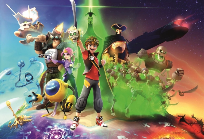 Trefl Puzzel Zak Storm: Verovering van de Zeeën 100 stukjes