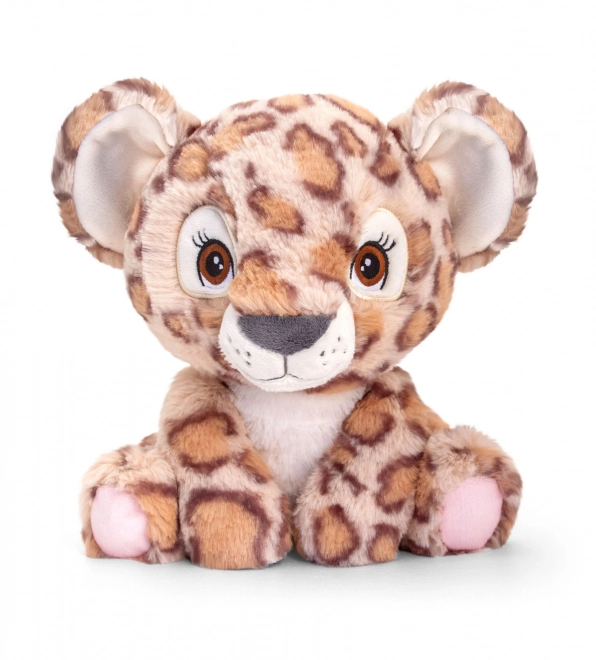 Keel Toys SE1087 Keeleco Luipaard - eco knuffel 16 cm
