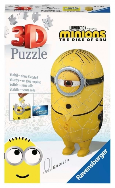 3D puzzel Mimoni 2: Kung Fu van Ravensburger, 54 stukjes
