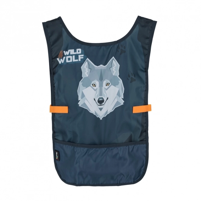 Schort poncho wolf
