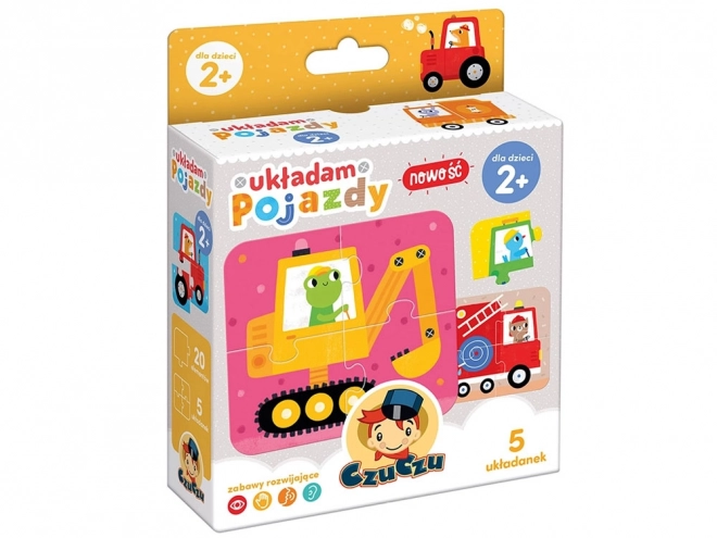 CzuCzu voertuigenpuzzel maken