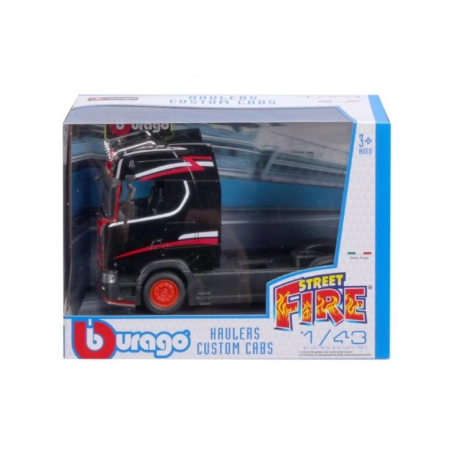 Bburago 1:43 Vervoerders Aangepaste Cabines Scania 770S – Grijs