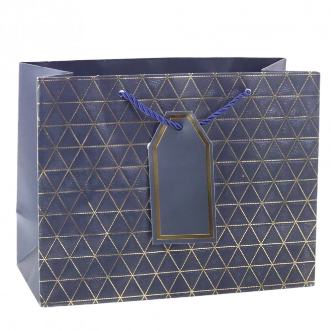 Cadeautas met gouden lijnen