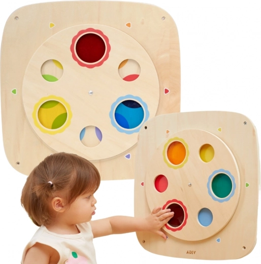 Draaischijf voor kleurmengen