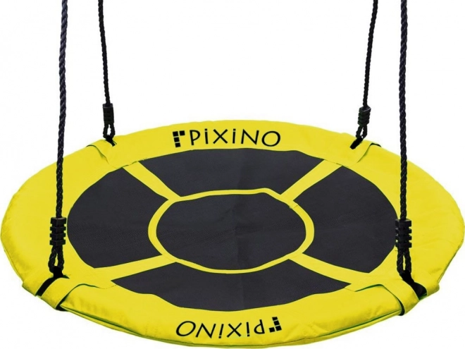 PIXINO Schommelring Ooievaarsnest (diameter 100cm) geel