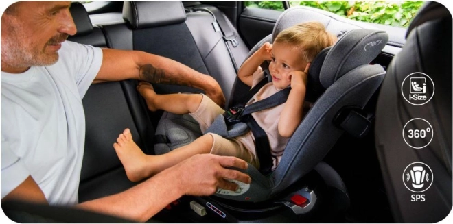 Autostoeltje Voor Kinderen MoMi EMI i-Size Beige
