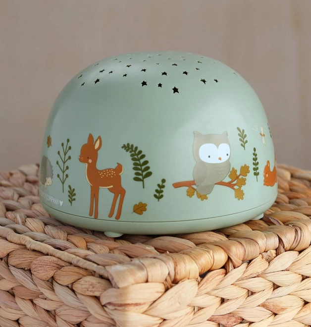 A Little Lovely Company Projectielamp – Bosvrienden
