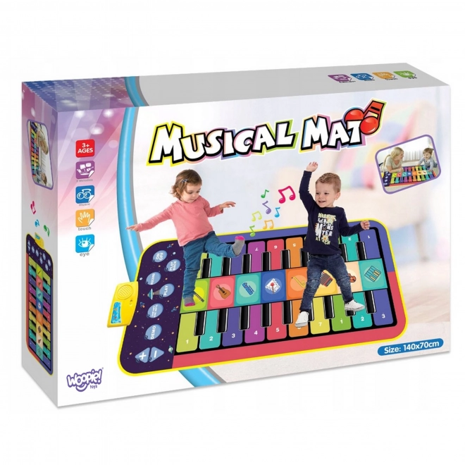 Interactieve muziek dansmat XXL WOOPIE