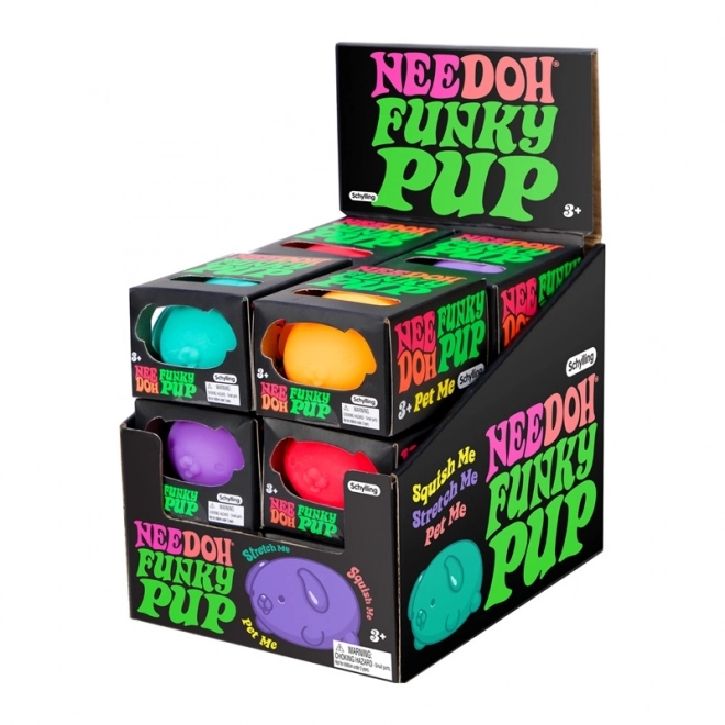 Schylling Funky Pup NeeDoh 1 st