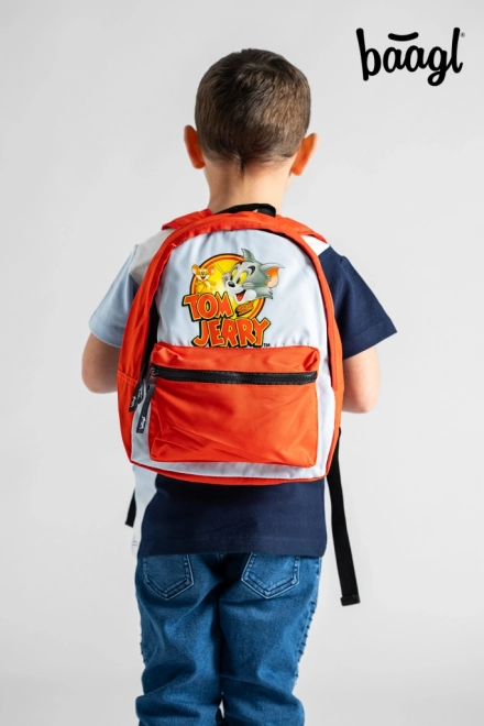 BAAGL Kleuterschool Rugzak Tom & Jerry