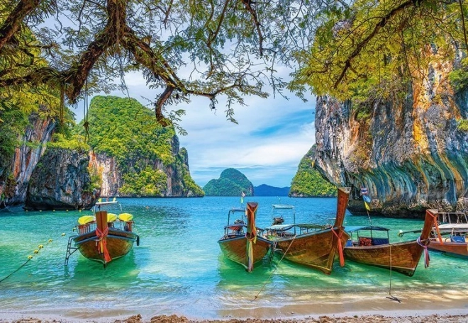 Puzzel 1500 stukken Thailand prachtige baai