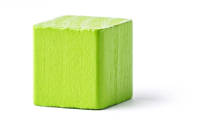Houten blokken in een emmer 100 stuks
