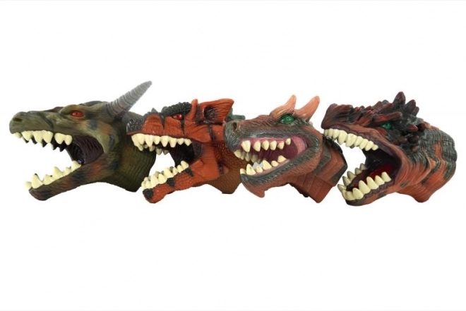 Dinosaurus voor op de hand