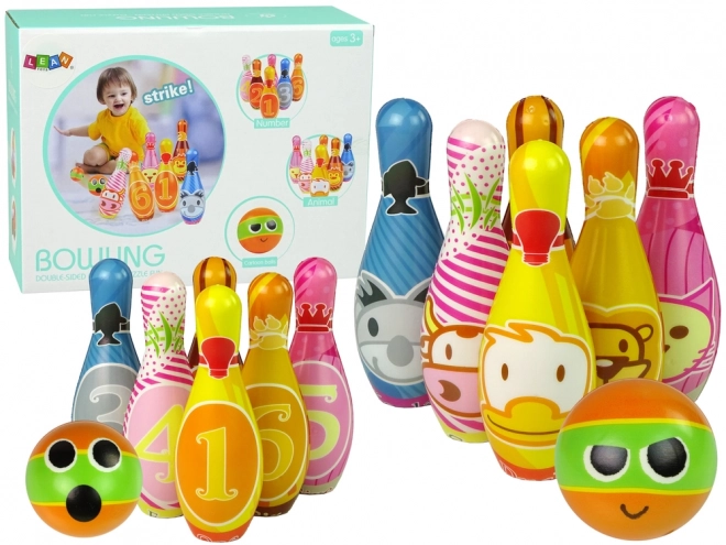 Set voor Zachte Bowling Spellen voor Kinderen