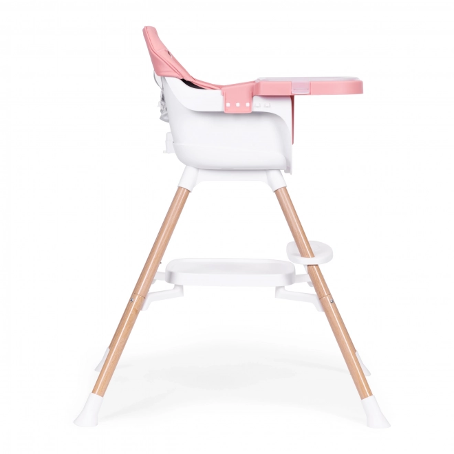 Kinder eetstoel 2in1 roze ECOTOYS