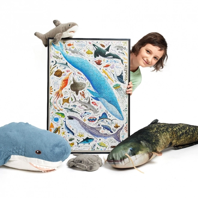 Puzzel Puzzlove Vissen en Waterdieren 500 Stukken