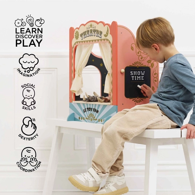 Houten poppentheater Le Toy Van