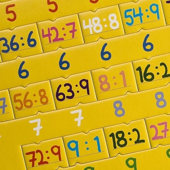 Wiskunde Puzzel Delen 81 stukjes