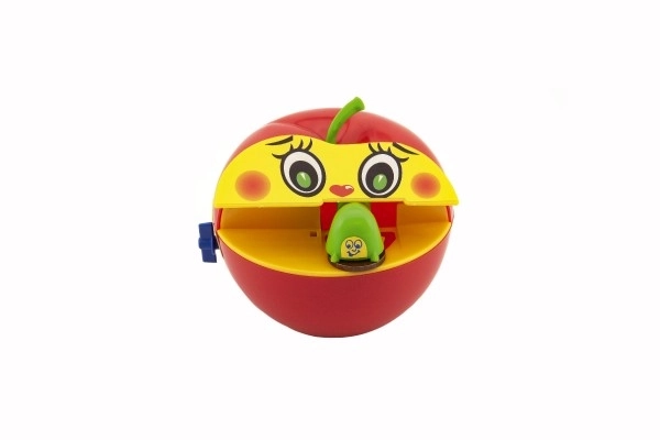 Spaarpot Appel met Wormpje op Sleutel