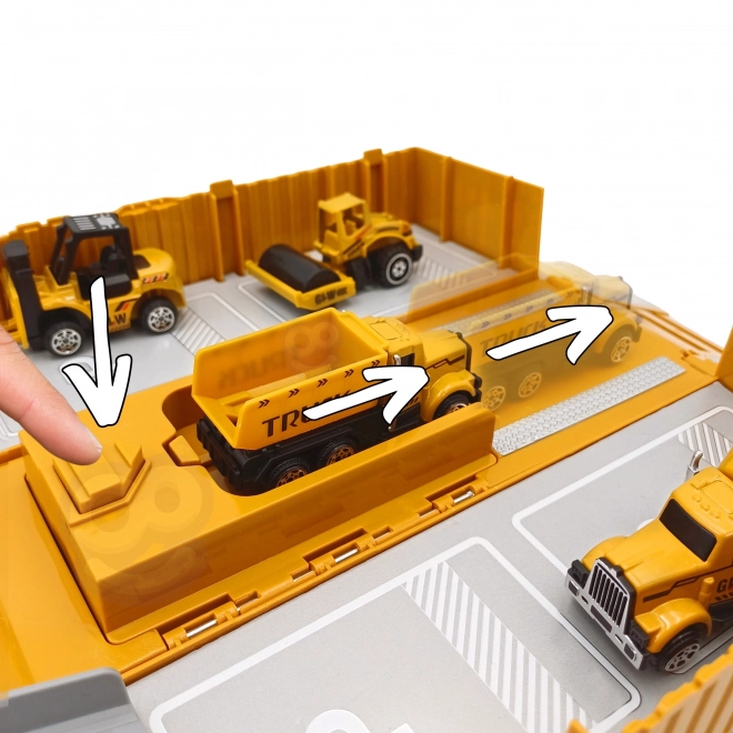 Woopie bouwset met vrachtwagen 6in1 met kraan en accessoires