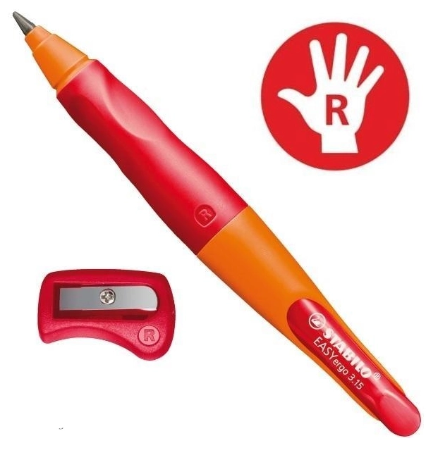 STABILO EASYergo potlood voor rechtshandigen 3,15 mm oranje