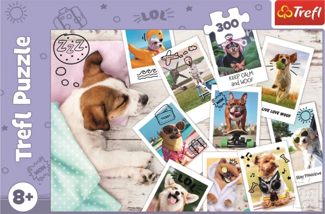 Puzzel 300 stukjes - Vakantiefoto's
