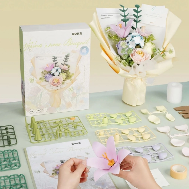 Opvouwbare 3D Lente Boeket ROKR