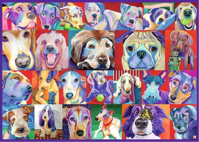 Ravensburger puzzel Ahoj hondjes XXL 500 stukjes