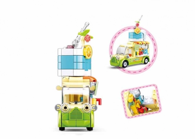 Sluban Girls Droom M38-B0993C Smoothie Voertuig