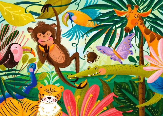 ENJOY Puzzel In de jungle 1000 stukjes