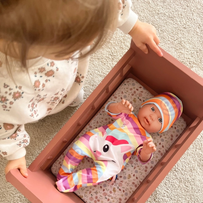 Woopie koninklijke kleding voor poppen eenhoorn set kleding muts 43-46 cm