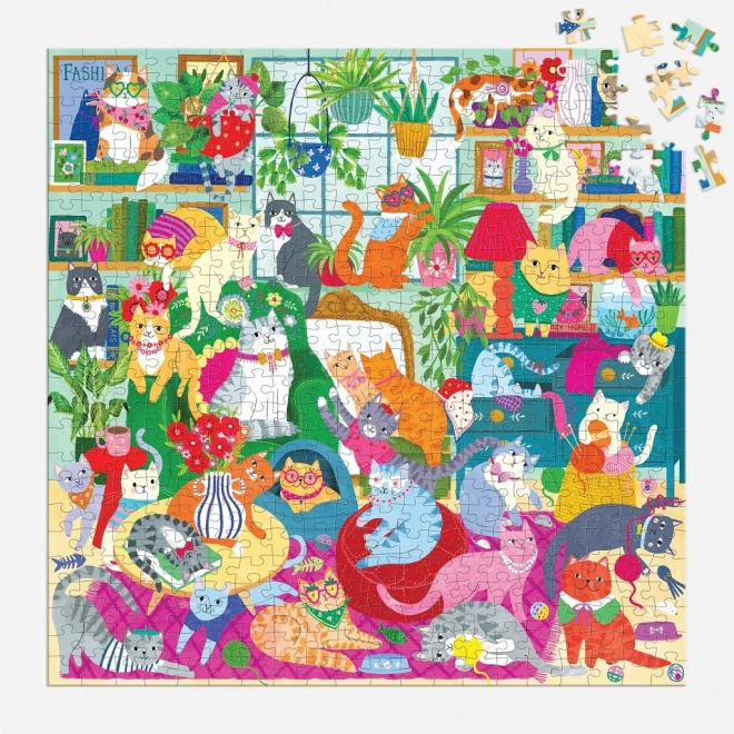 Mudpuppy Familiepuzzel Zaterdagmiddag 500 stukjes